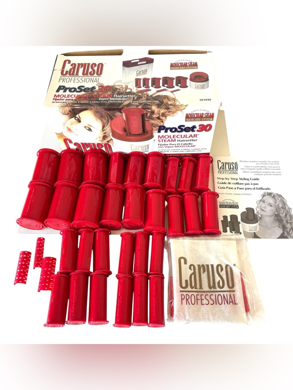 Caruso ProSet 30 Molecular Steam Hairsetter Replacement Rollers Only -NO Machine